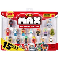 Zuru Max Build Contruction Figurine 15 Pack