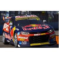 Biante 1/18 Chevrolet Camaro Gen3 ZL1 Red Bull Racing Van Gisbergen  #97 Thrifty Newcastle 500 Race 2 Winner Metal Diecast