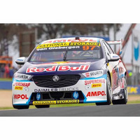 Biante 1/18 Holden ZB Commodore - Red Bull Ampol Racing - Van Gisbergen/Tander #97 - 2022 Bathurst 1000 Winner (With Scale Replica Poster And Trophy) 