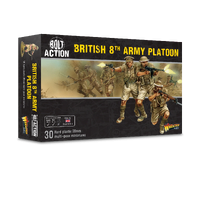 Bolt Action British 8th Army Platoon