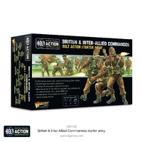 Bolt Action 'Churchill's Gangsters' British & Inter-Allied Commandos Starter Army