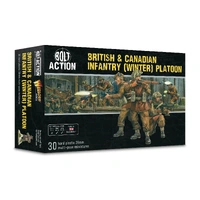 Bolt Action British & Canadian Infantry (Winter) Platoon