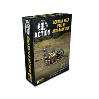 Bolt Action German Heer Pak 40 Anti-Tank Gun