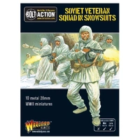 Bolt Action Soviet Veteran Squad in Snowsuits