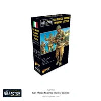 Bolt Action Italian San Marco Marines Infantry Section