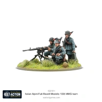 Bolt Action Italian Alpini Fiat-Revelli Modello 1935 Medium Machine Gun Team