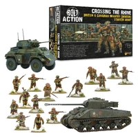 Bolt Action 'Crossing the Rhine' British & Canadian infantry (Winter) Starter Army