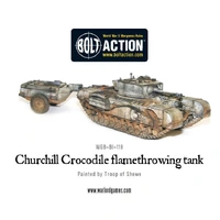 Bolt Action Churchill Crocodile Flamethrowing Tank
