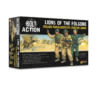 Bolt Action Lions of the Folgore Italian Paracadutisti Starter Army
