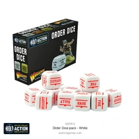 Bolt Action Order Dice: White