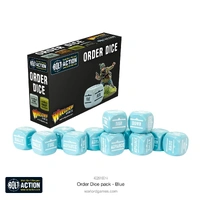 Bolt Action Order Dice: Blue