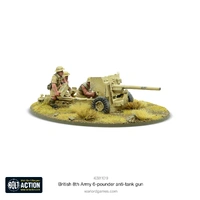 Bolt Action 8th Army 6 Pounder Anti-Tank Gun