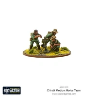 Bolt Action Chindit 3" Mortar Team