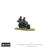 Bolt Action Blitzkrieg German Kradschutzen Motorcycle