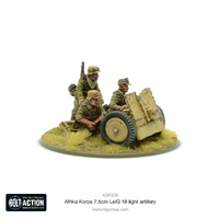 Bolt Action Afrika Korps 7.5cm Le.IG 18 Light Artillery