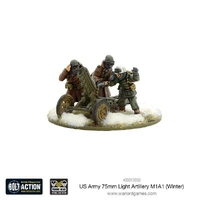 Bolt Action US Army 75mm Light Artillery M1A1 (Winter)