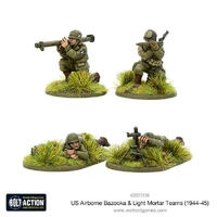 Bolt Action US Airborne Bazooka & Light Mortar Teams (1944-45)