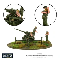 Bolt Action Australian 40mm Bofors AA Gun