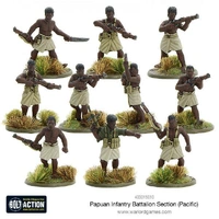 Bolt Action Papuan Infantry Battalion Section