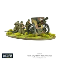 Bolt Action French Army 105mm Medium Howitzer