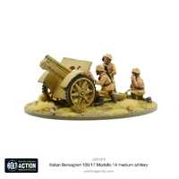 Bolt Action Italian Bersaglieri 100/17 Modello 14 Medium Artillery