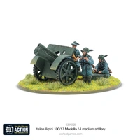 Bolt Action Italian Alpini 100/17 Modello 14 Medium Artillery
