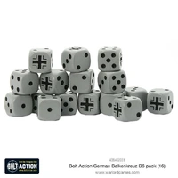 Bolt Action D6 Dice: German Balkenkreuz