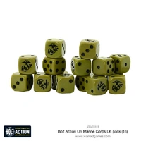 Bolt Action D6 Dice: US Marine Corps