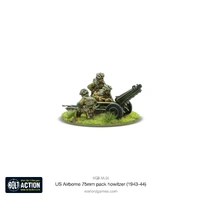 Bolt Action US Airborne 75mm Pack Howitzer Light Artillery