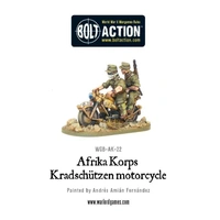 Bolt Action Afrika Korps Kradschutzen Motorcycle
