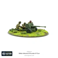 Bolt Action British Airborne Six Pounder Anti-Tank Gun