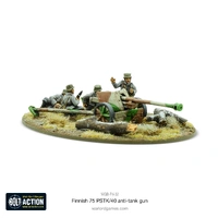 Bolt Action Finnish 75 PSTK/40 Anti-Tank Gun
