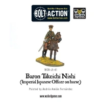 Bolt Action Baron Nishi (Imperial Japanese Officer on Horse)