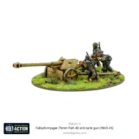 Bolt Action Fallschirmjager 75mm PaK 40 Anti-Tank Gun