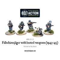 Bolt Action Fallschirmjager with Looted Weapons