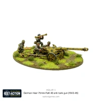 Bolt Action German Heer 75mm PaK 40 Anti-Tank Gun (1943-45)
