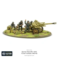 Bolt Action German Heer LeFH 18/40 10.5cm Howitzer (1943-45)