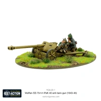 Bolt Action Waffen-SS 75mm PaK 40 Anti-Tank Gun (1943-45)