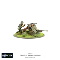 Bolt Action Polish Army Bofors 37mm Anti-Tank Gun