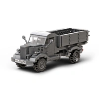 Build Army Opel Blitz WWII German Truck Model Brick Kit