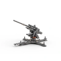 Build Army 88mm Flak 36 Artillery WWII Model Brick Kit