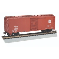 Bachmann HO 40' Steam Era Box Car - Western Maryland #28801 Wagon
