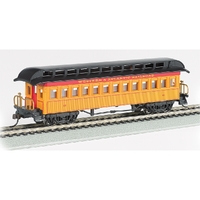Bachmann HO Old Time Coach Clerestory Roof - Coach - Western & Atlantic RR