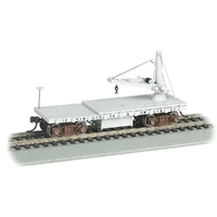 Bachmann HO Old-Time Derrick Car - Virginia & Truckee