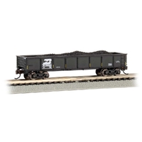 Bachmann N 40' Gondola - Burlington Northern (Black)