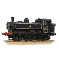 Bachmann OO GWR 8750 Pannier Tank 9600 BR Lined Black (Early Emblem)