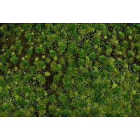 Bachmann HO Medium Green Tufted Grass Mat (1"x11.5"x7.5" Sheet)