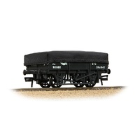 Bachmann OO 5 Plank China Clay Wagon GWR Grey with Tarpaulin Cover