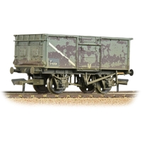 Bachmann OO BR 16T Steel Mineral Wagon BR Grey (Late) [W] 