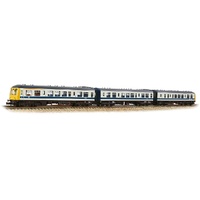 Bachmann N Class 108 3-Car DMU BR White & Blue Locomotive